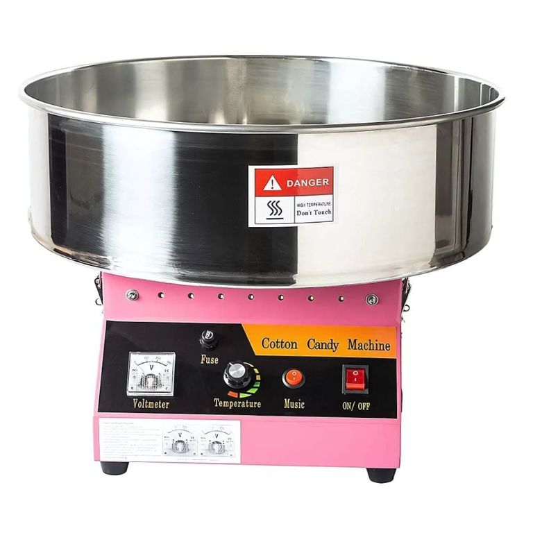 Maquina Algodon de Azucar de Mesa Rosa Kambor