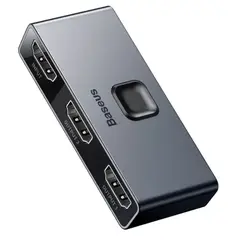 BASEUS - Switch Bidireccional Hdmi 1 X 2 4k 60hz 2 en 1 Matrix