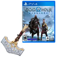SONY - God of war Ragnarok PS4 con Martillo de Thor Collectors Edition