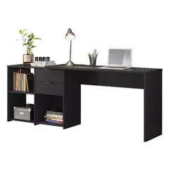 NACION MUEBLES - ESCRITORIO DRIP COLOR NEGRO