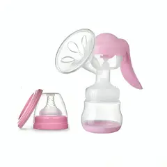 GENERICO - Extractor de Leche Manual Sacaleche con Mamadera