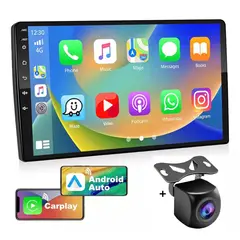 GENERICO - Autoradio Android 10 Pulgadas Carplay & Android Con Tv Apk