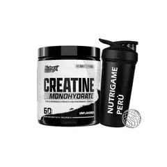 NUTREX RESEARCH - Creatina Nutrex 300Gr Monohidratada y Micronizada +Shaker