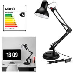 OEM - Lámpara Led Mesa Escritorio Brazo Flexible Vintage MT811