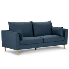 GENERICO - SOFA ROSEN CAVOUR TELA 3 CUERPOS DENIM