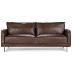 ROSEN - SOFA 3 CPOS WESTWOOD CUERO MORO