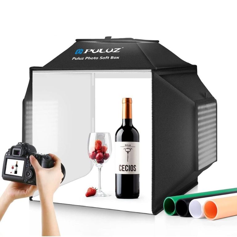 CAJA FOTOGRAFICA 40x40cm 72 W Con Luz Lateral