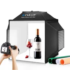PULUZ - CAJA FOTOGRAFICA 40x40cm 72 W Con Luz Lateral