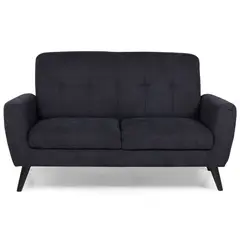 GENERICO - ROSEN SOFÁ ADELE TELA GRAFITO 2 CUERPOS