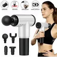 OEM - Masajeador de cuerpo deportivo FASCIAL GUN RECARGABLE