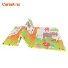CARESTINO - Alfombra Plegable Antideslizante 177x195 -BOSQUE- Jirafa