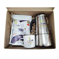 SILYU - KIT REGALO CAFETERO ITALIANA INTENSO