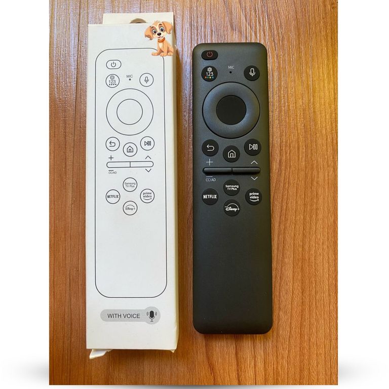 Control remoto samsung con mando de voz y acceso directo a apps