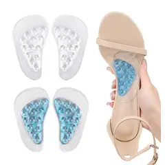 GENERICO - Plantilla almohadilla de gel para arco pie ortopédico