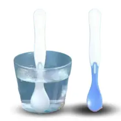 GENERICO - Cucharas Termosensibles para Bebés - Cambia de color - Mora