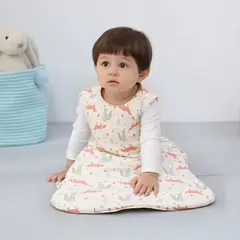 GENERICO - Pijama Saco de Dormir Algodón Bambú Talla S (hasta 75 cm)