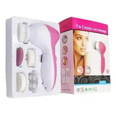 GENERICO - Masajeador Limpiador Facial Eléctrico Portátil 5 en 1