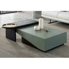 GENERICO - Mesa de Centro Artemis - Negro y Verde