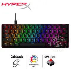 HYPERX - Alloy Origins 60 Teclado Mecánico Compacto RGB con Switches HX