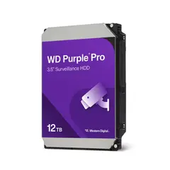 WESTERN DIGITAL - DISCO DURO PURPURA WD 12TB SATA VIDEOVIGILANCIA