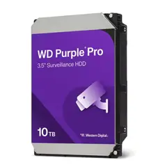 WESTERN DIGITAL - DISCO DURO PURPURA WD 10TB SATA VIDEOVIGILANCIA