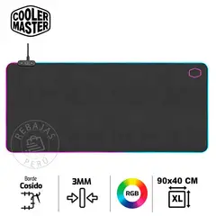 COOLER MASTER - MP751 XL RGB Mousepad 900mm Tejido Cordura Iluminación