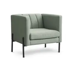 ROSEN - Butaca Poltrona Drolet Tela Verde Jade