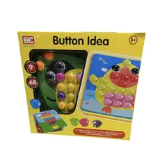 GENERICO - Rompecabezas Didáctico Mosaico Botón