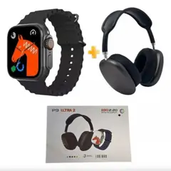 GENERICO - Smartwatch P9 Ultra 2 con Audifonos y 7 Colores De Correas