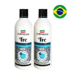 LA BRASILIANA - Shampoo Tre Pos 500gr 2 Unidades -