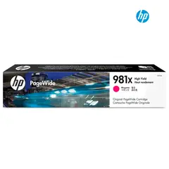 HP - Cartucho de Tinta 981X Magenta L0R10A Original