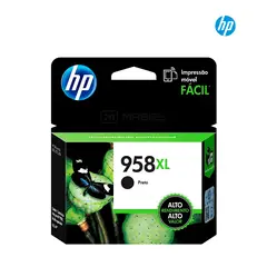 HP - Cartucho de Tinta 958XL Negro L0R41AL Original