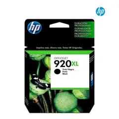 HP - Cartucho de Tinta 920XL Negro CD975AL Original