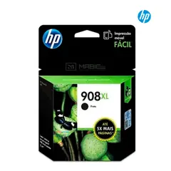HP - Cartucho de Tinta 908XL Negro T6M20AL Original