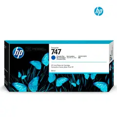 HP - Cartucho de Tinta 747 Azul Cromático P2V85A Original