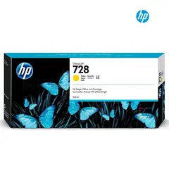 HP - Cartucho de Tinta 728 Amarillo F9K15A Original