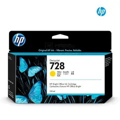 HP - Cartucho de Tinta 728 Amarillo F9J65A Original