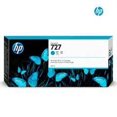 HP - Cartucho de Tinta 727 Cian F9J76A Original