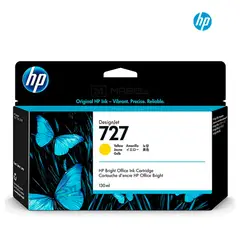 HP - Cartucho de Tinta 727 Amarillo B3P21A Original