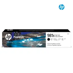 HP - Cartucho de Tinta 981X Negro L0R12A Original