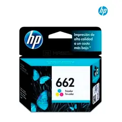 HP - Cartucho de Tinta 662 Tricolor CZ104AL Original