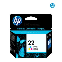 HP - Cartucho de Tinta 22 Tricolor C9352AL Original