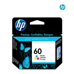 HP - Cartucho de Tinta 60 Tricolor CC643WL Original
