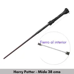 GENERICO - Varita Harry Potter Fierro al interior - No viene en caja