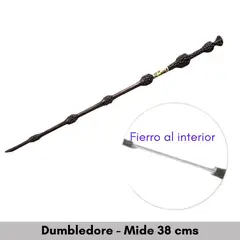 GENERICO - Varita De Sauco Dumbledore Fierro al interior - No viene en caja
