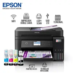 EPSON - Impresora Multifuncional Wifi EcoTank L6270