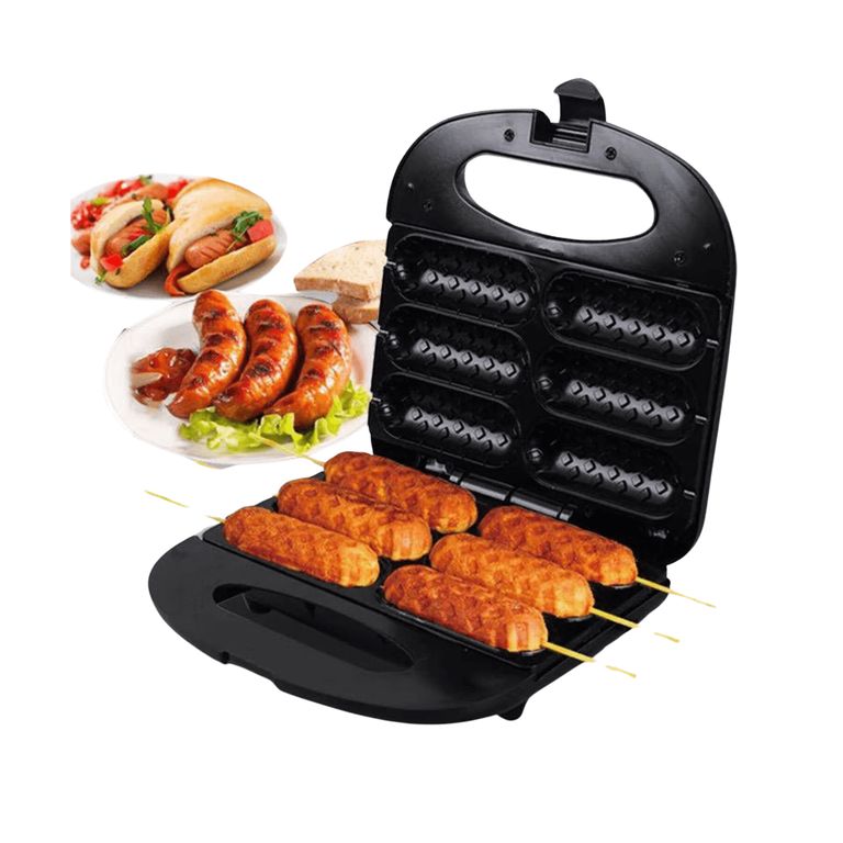 Maquina de hot dogs fácil de preparar -