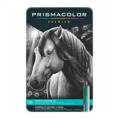 PRISMACOLOR - Lápices Grafito Premier Dibujo x18