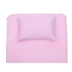 GENERICO - Sábanas algodón cuna 130x70 Rosa