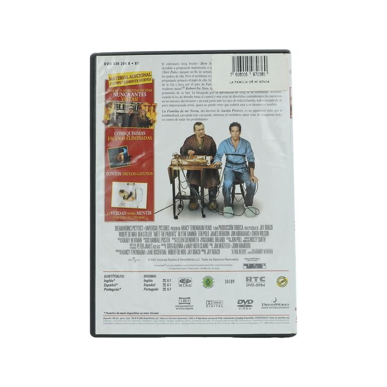 Dvd Original La Familia De Mi Novia 2009
